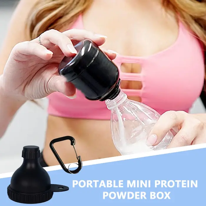 Entonnoir de poudre de protéines de 50 ml avec mousqueton