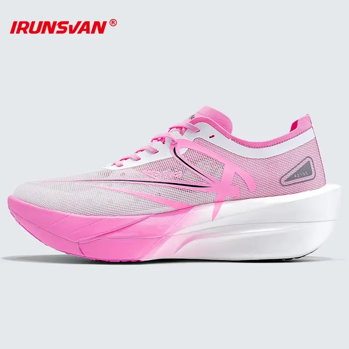 IRUNSVAN – chaussures de course professionnelles pour hommes et femmes, plaque entièrement en carbon