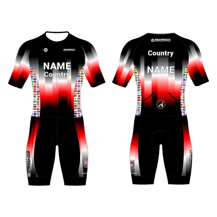 Impression sur demande Trisuit personnalisé Triathlon combinaison vêtements combinaison natation cyc