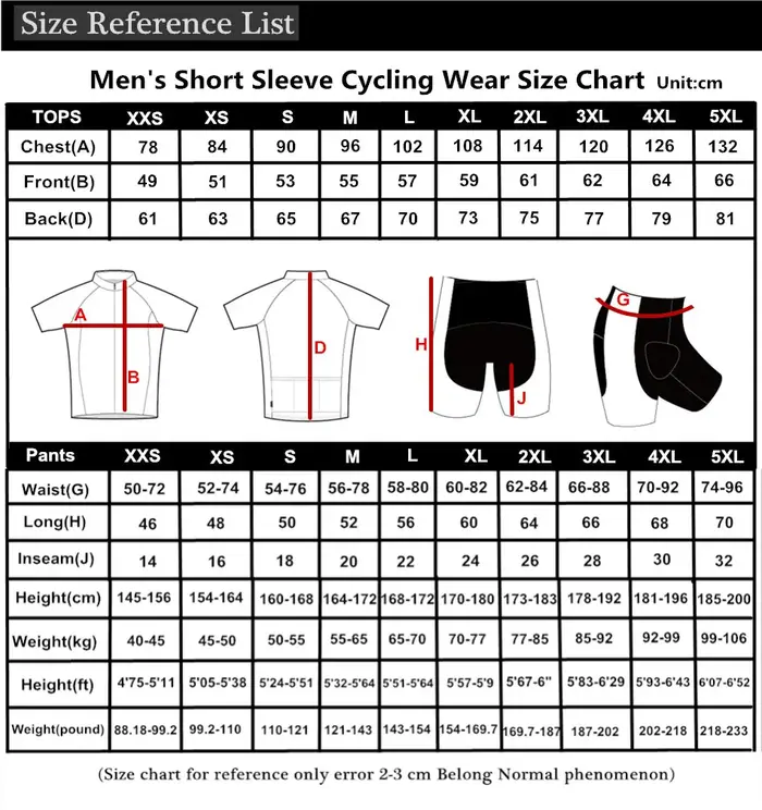 Ciclismo – vêtements de cyclisme d'été pour hommes