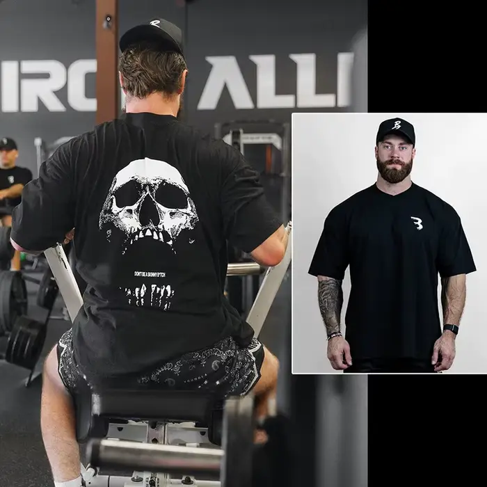 T-shirt décontracté CBUM Chris Fitness Training Gym pour hommes et femmes