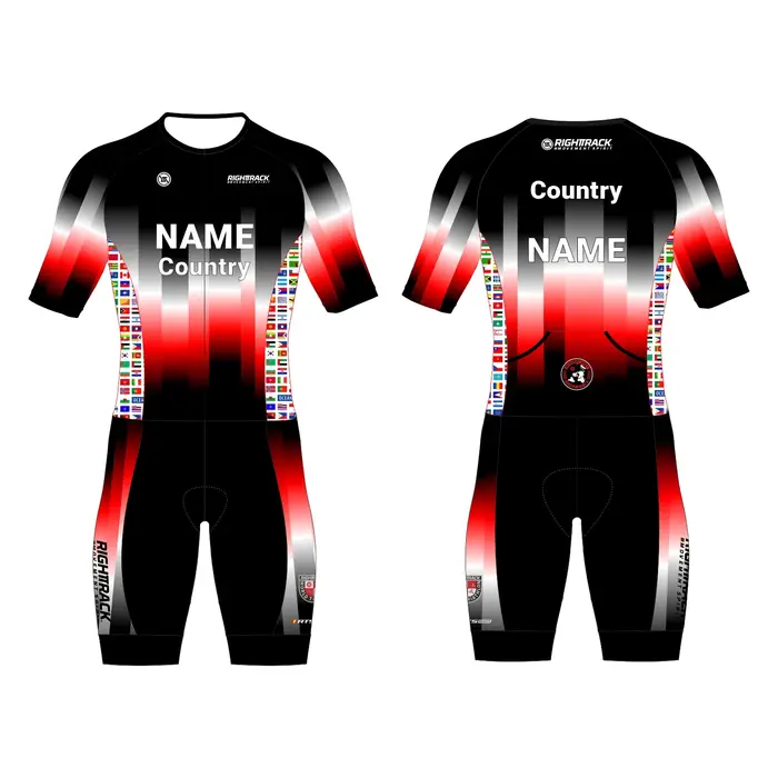 Impression sur demande Trisuit personnalisé Triathlon combinaison vêtements