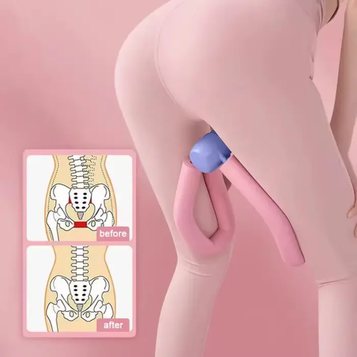Appareil d'entraînement des muscles du plancher pelvien et des cuisses pour la récupération post-partum, le remodelage corporel, et l'entraînement des jambes et des fessiers – Équipement de yoga