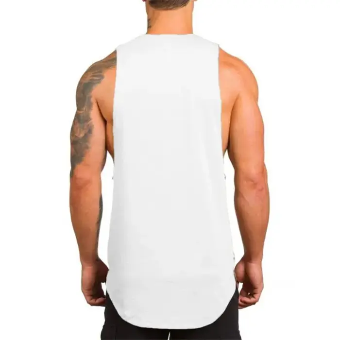 Débardeur de sport en coton pour homme – Idéal pour la gym