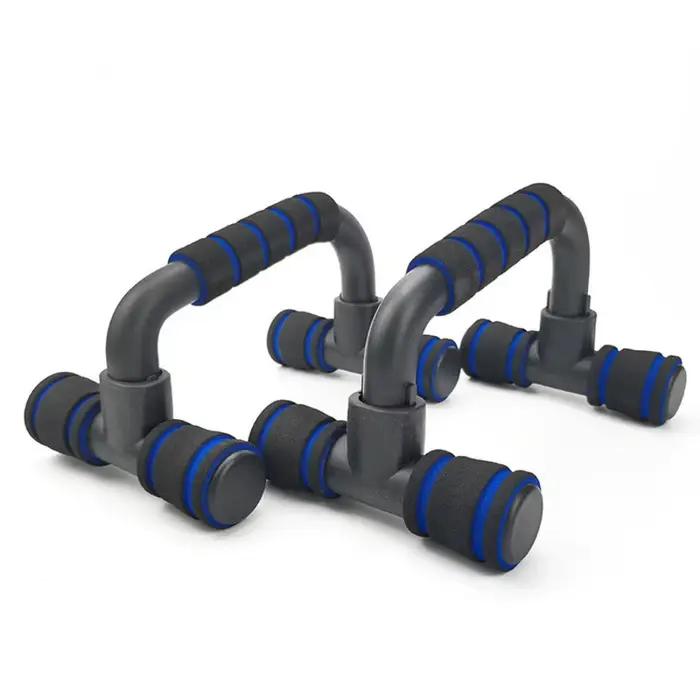 1 paire de supports de pompes antidérapants, barres de poussée solides et stables, barres parallèles
