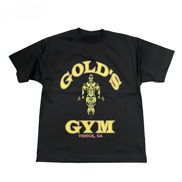 T-shirt à manches courtes pour hommes Gold's Gym Sports