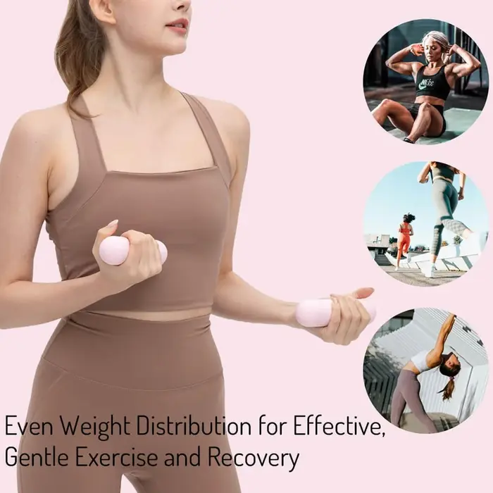 1 barre de poids pour les mains 1/1,5/2/2,5 kg, pour Pilates, yoga, danse, aérobic, cardio, entraînement musculaire | Haltères portables