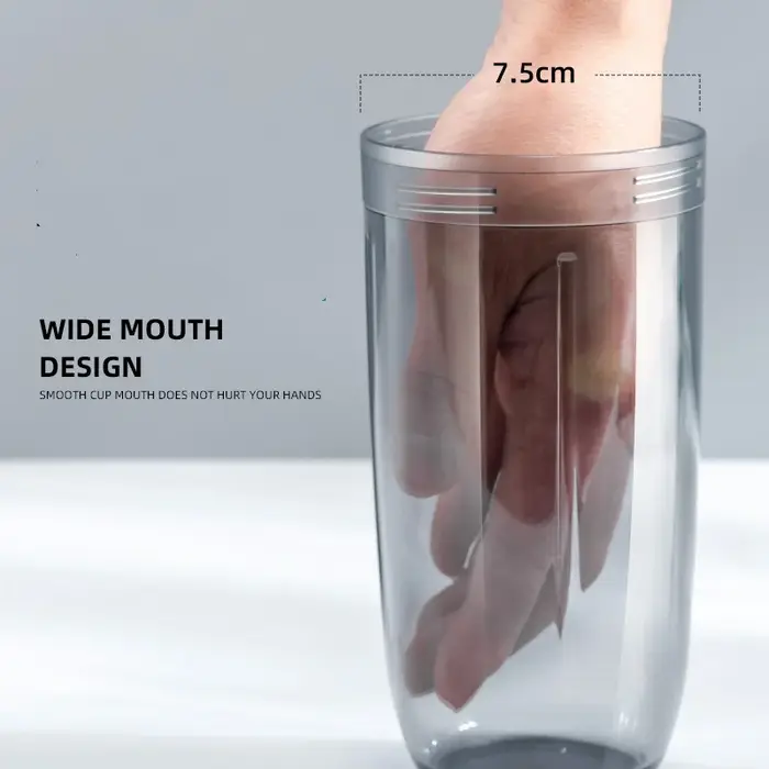 Bouteille Shaker avec Boule en Plastique Sans BPA