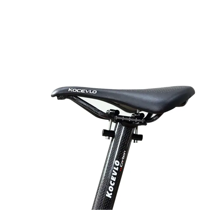 Kocevlo-Coussin de siège de vélo de route en fibre de carbone, sac de siège de vélo de montagne, ult