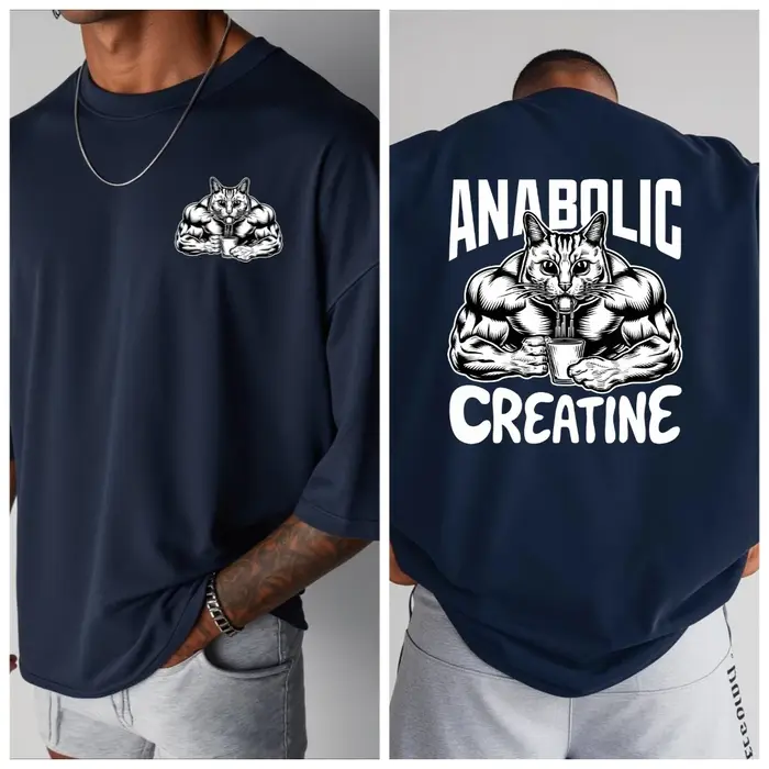 T-shirt de sport décontracté en coton pour homme