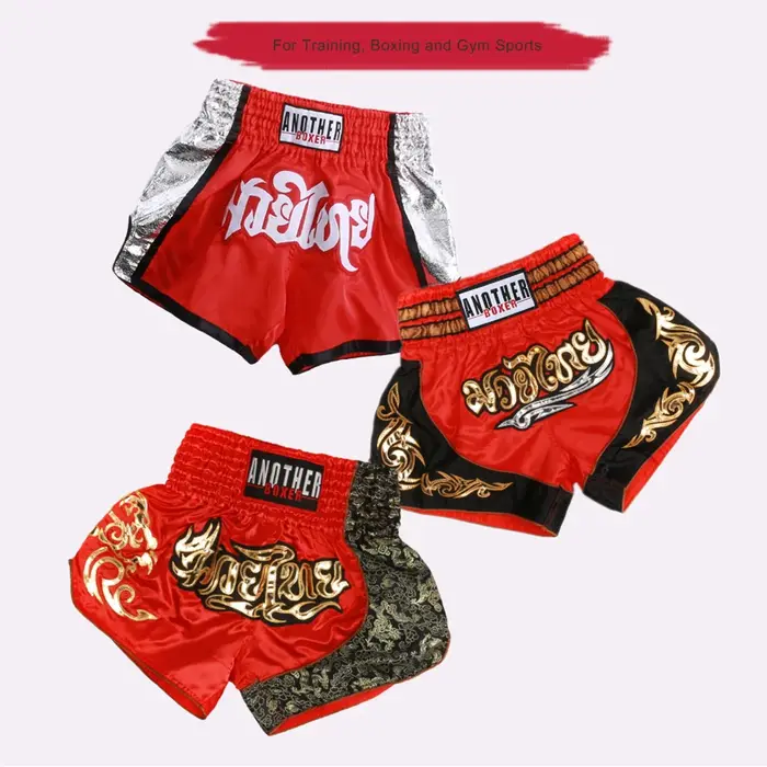 Short de combat de boxe pour hommes et femmes