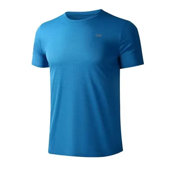 T-shirt de fitness - Nouveau t-shirt de sport pour hommes à séchage rapide pour l'été - Haut de fitn