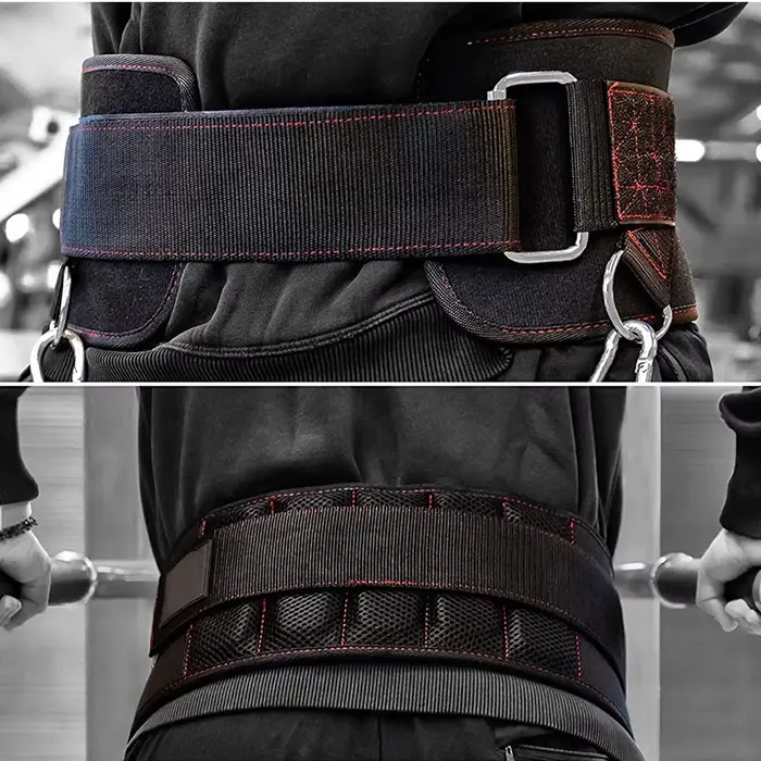 Fitness réglable EVA Pull-Up Dip ceinture haltère haltère ceintures d'haltérophilie gymnastique Squa