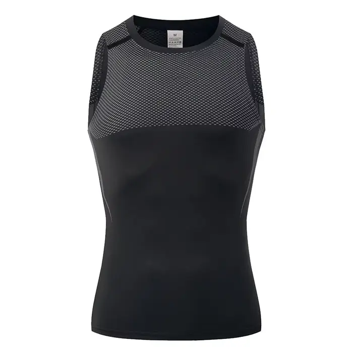 Débardeur Homme Fitness Séchage Rapide Respirant Entraînement Extérieur Course Exercice Léger Élastique Sans Manches