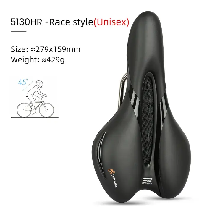 SELLE ROYAL-Selle de Vélo Respirante Ajourée