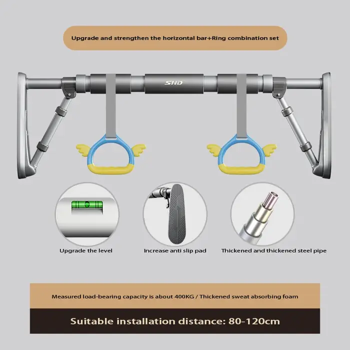 Barre horizontale coordonnante pour porte