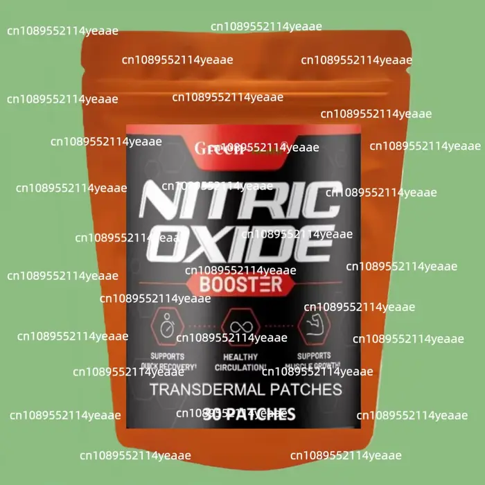 Patchs transdérmiques rehausseurs d'oxyde nitrique, formule de performance pour l'endurance et l'end