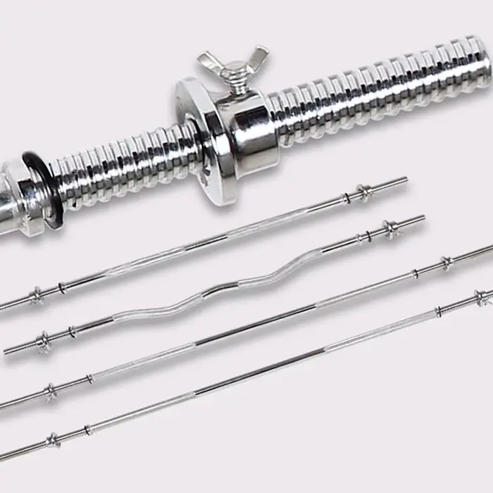 Barre filetée à disque d'haltères