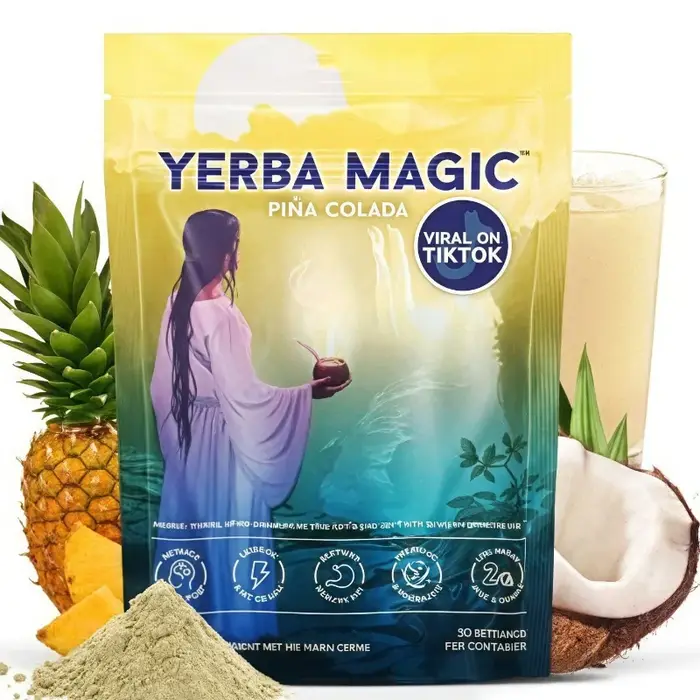 Poudre diététique à base de Yerba Mate