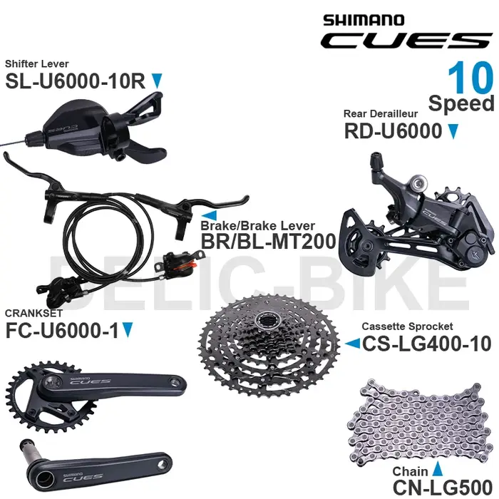 WinterMANO toxique ES U6000 Groupe SL-U6000-10R RD-U6000 FC-U6000-1 CS-LG300 CS-LG400 CN-LG500 MT200 FREIN À DISQUE Pièc