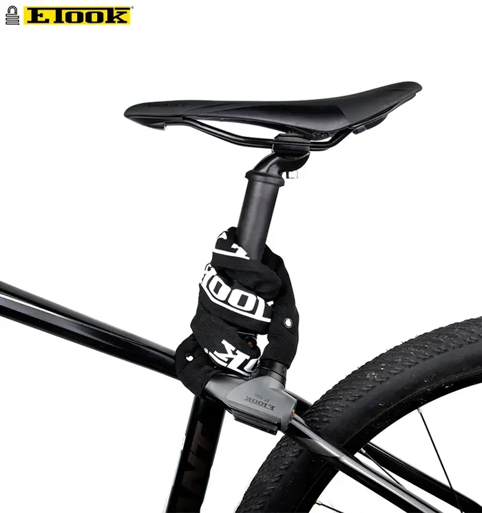 Etook-Serrure portable JOLock pour vélo de route et VTT, accessoires de bicyclette, gril en nylon 90