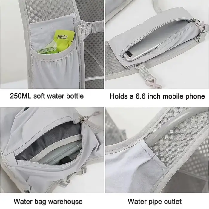 Gilet hydratant ultraléger et respirant pour cyclisme