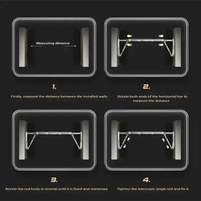 Barre horizontale coordonnante pour porte
