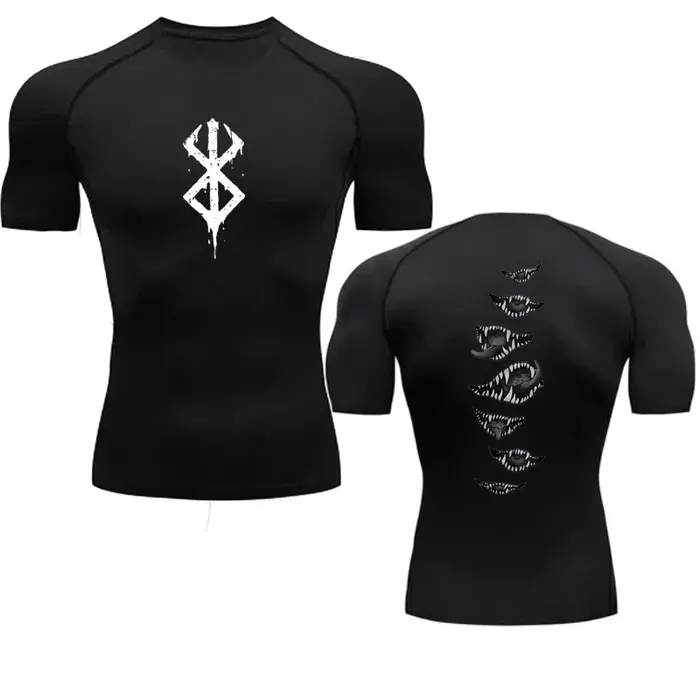 T-shirt de musculation à manches courtes pour hommes