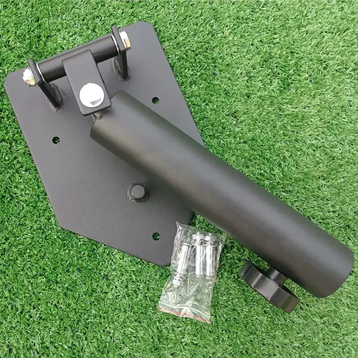 Station de musculation portable et résistante à 360 °, base T-bar de luxe, plateforme de renforcemen