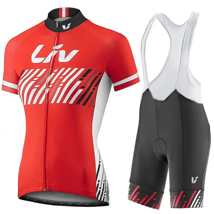 Nouvel ensemble cycliste femme 2026 : Haut à manches courtes et short