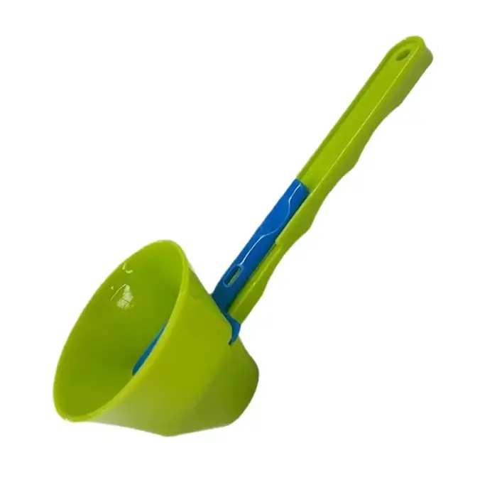 1PCS Cuillère doseuse créative anti-déversement pour protéines en poudre, entonnoir coulissant pour 