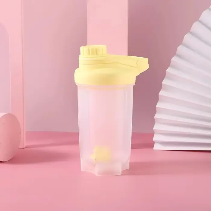 Bouteille Shaker de sport Portable, tasse de protéines en plastique pour salle de sport, mélange de protéines en poudre, tasse d'eau de sport sans BPA, 1 pièce