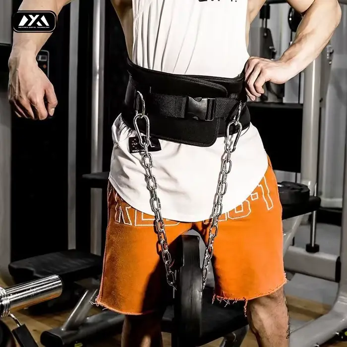 Ceinture de musculation lestée pour barres horizontales parallèles d'intérieur