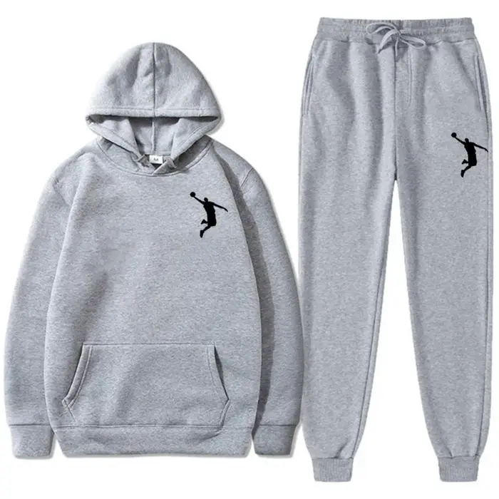 Sport basket-ball marque sweat pantalons de survêtement hommes femmes 2 pièces ensembles survêtement mode décontracté vêtements de sport à capuche Sudadera Hombre