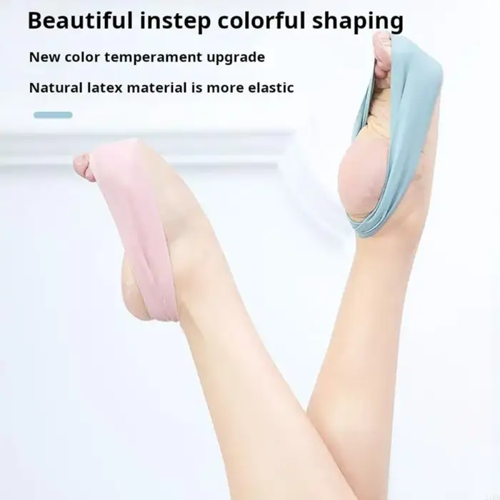 Bande élastique pour entraînement Ballet, civière pied en Latex pour danseurs Ballet amateurs Fitness 24BD