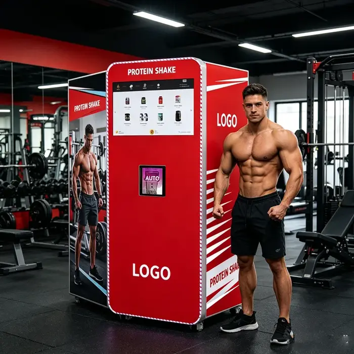 Distributeur automatique de boissons protéinées Protein Power pour les salles de sport
