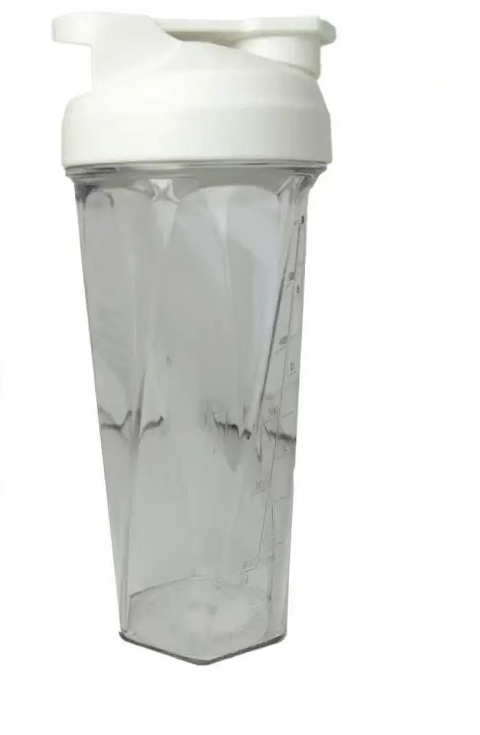 Bouteille mélangeuse vortex de 600 ml pour les shakes protéinés