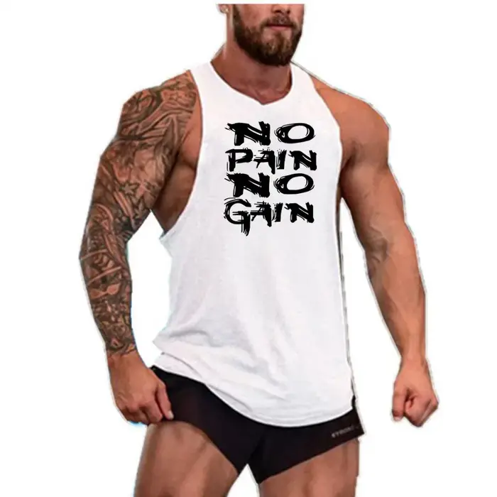 Sweat-shirt sans manches vêtements de Fitness gilets homme musclé Singlet hommes chemise de sport vêtements pour hommes haut pour Fitness Stringer gilet hauts