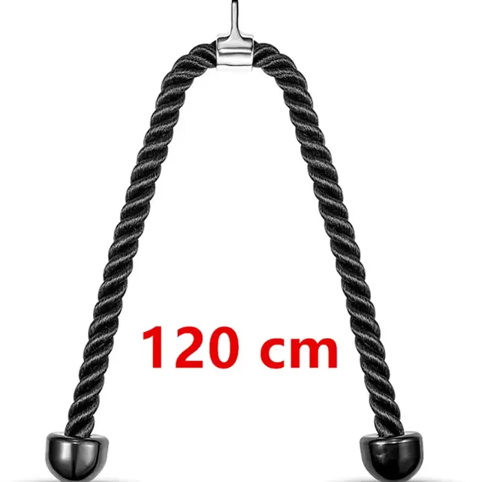 Triceps corde tirer vers le bas câble corde Triceps cordon entraînement exercice dos Fitness force m