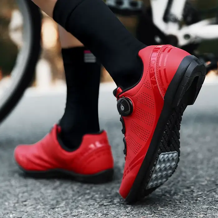 Hommes Non verrouillables VTT chaussures sans crampons vélo de route Rb vitesse Non taquet chaussure