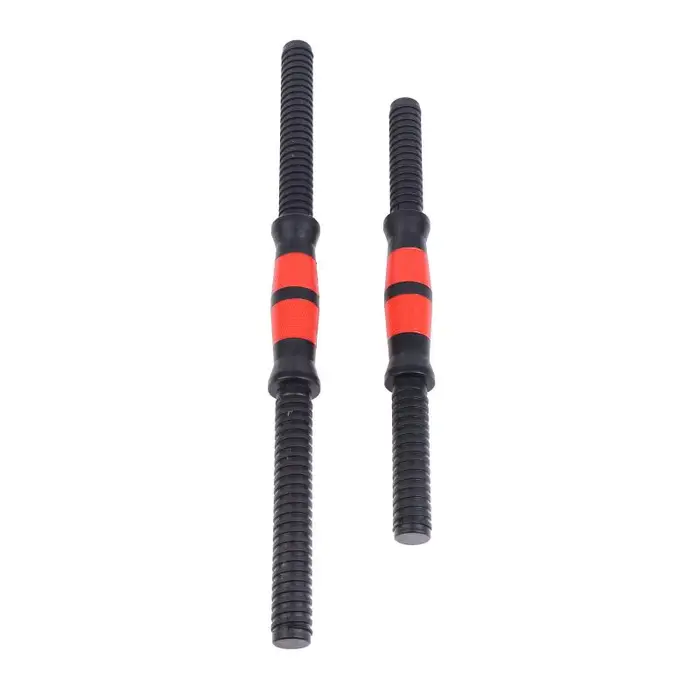 Nouvelles barres d'haltères de gym 2 pièces pour musculation