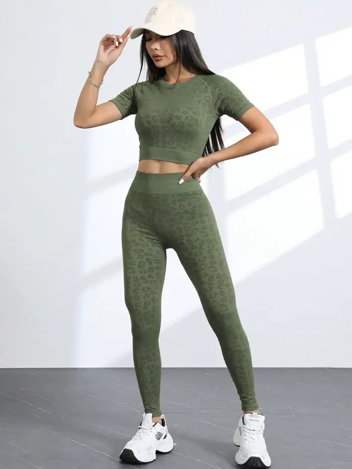 Leggings de yoga taille haute sans couture pour femmes