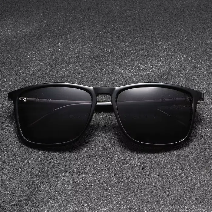 Lunettes de soleil de sport pour hommes, polarisées, confortables, carrées, légères, accessoire avec Origina