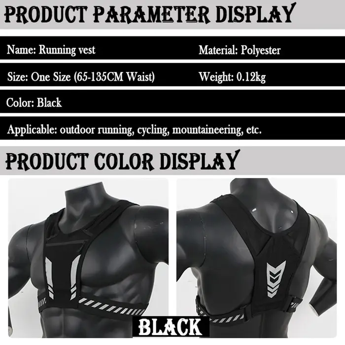 Gilet de support pour téléphone de course