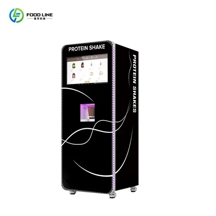Distributeur automatique de shakes protéinés, qualité supérieure, mélange multi-saveurs, écran tacti