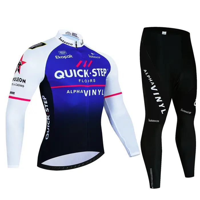 Hiver rapide étape cyclisme maillots ensemble vtt vélo vêtements Maillot Ropa Ciclismo Invierno