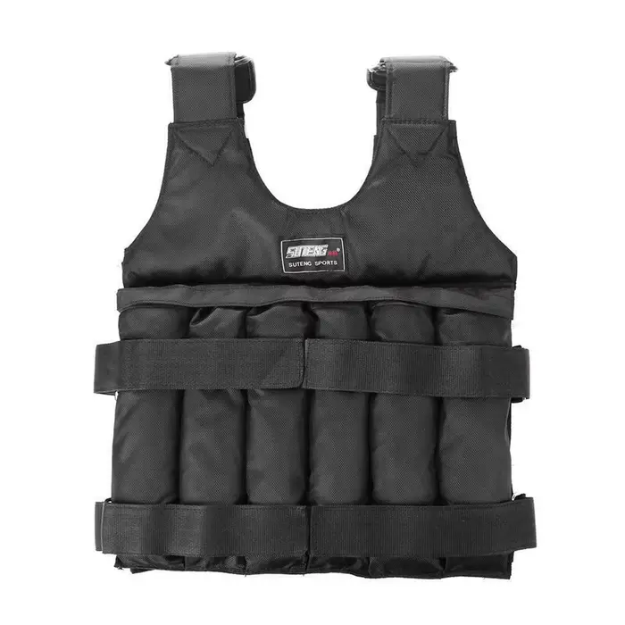 Gilet lesté avec charge réglable de 20 à 50 kg