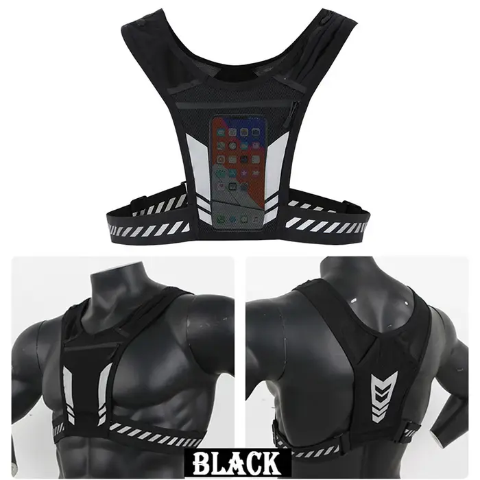 Gilet de support pour téléphone de course