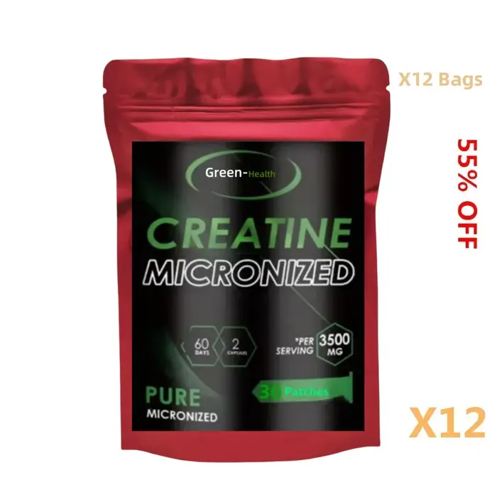 Patchs monohydratés de créatine – Boost la force