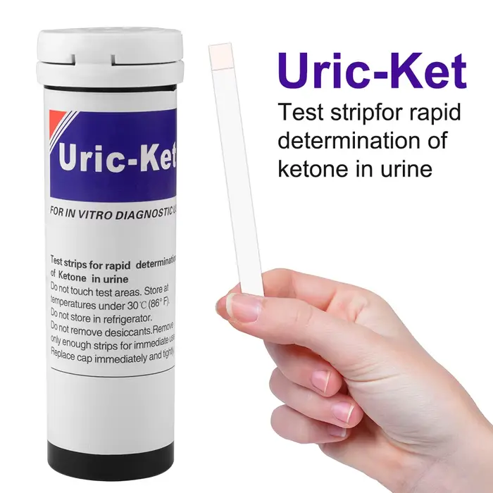 Bandes de cétone Test